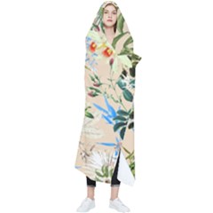 Tropical Fabric Textile Wearable Blanket by nateshop