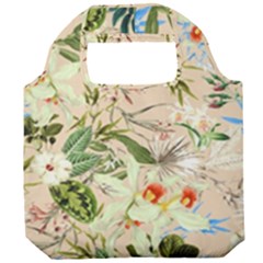 Tropical Fabric Textile Foldable Grocery Recycle Bag by nateshop