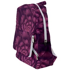 Fractal Blossom Flower Bloom Travelers  Backpack by Wegoenart