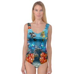 Aquarium Fish Tank Sea Life Princess Tank Leotard  by Wegoenart