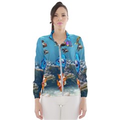 Aquarium Fish Tank Sea Life Women s Windbreaker by Wegoenart