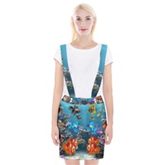 Aquarium Fish Tank Sea Life Braces Suspender Skirt by Wegoenart