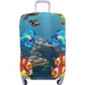 Aquarium Fish Tank Sea Life Luggage Cover (Large) View1