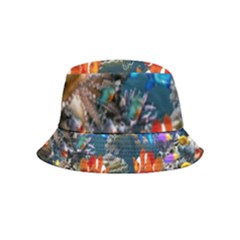 Aquarium Fish Tank Sea Life Bucket Hat (kids) by Wegoenart