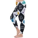 Zodiac Astrology Horoscope Pattern Classic Winter Leggings View2