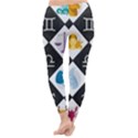 Zodiac Astrology Horoscope Pattern Classic Winter Leggings View4