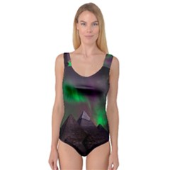 Fantasy Pyramid Mystic Space Princess Tank Leotard  by Wegoenart