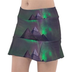 Fantasy Pyramid Mystic Space Classic Tennis Skirt by Wegoenart