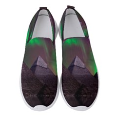 Fantasy Pyramid Mystic Space Women s Slip On Sneakers by Wegoenart