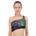 Fantasy Pyramid Mystic Space Spliced Up Bikini Top  View1