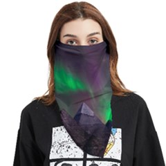 Fantasy Pyramid Mystic Space Face Covering Bandana (triangle) by Wegoenart