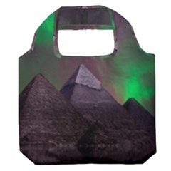 Fantasy Pyramid Mystic Space Premium Foldable Grocery Recycle Bag