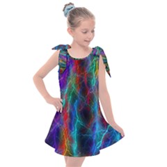 Wizzard Flash Flashes Template Abstract Kids  Tie Up Tunic Dress by Wegoenart