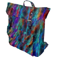 Wizzard Flash Flashes Template Abstract Buckle Up Backpack by Wegoenart