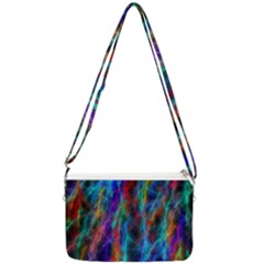 Wizzard Flash Flashes Template Abstract Double Gusset Crossbody Bag by Wegoenart