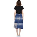 Fantasy Landscape Fantasy Frill Hi Low Chiffon Skirt View2