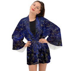 Card The Main Star Long Sleeve Kimono by Wegoenart