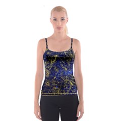 Constellation Perseus Andromeda Galaxy Spaghetti Strap Top by Wegoenart