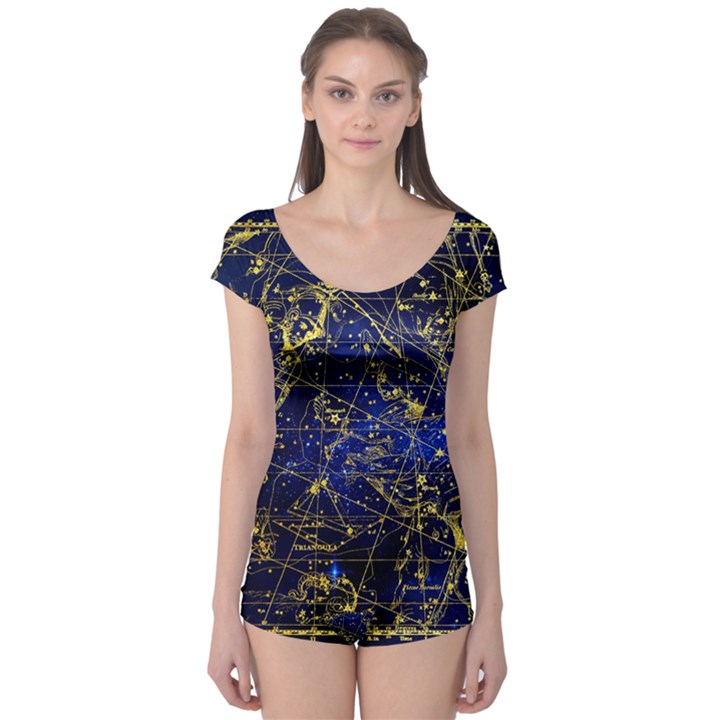 Constellation Perseus Andromeda Galaxy Boyleg Leotard 