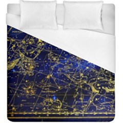 Constellation Perseus Andromeda Galaxy Duvet Cover (king Size) by Wegoenart