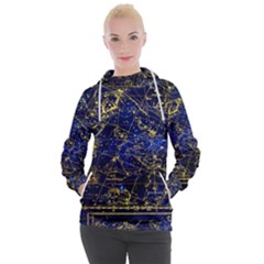 Constellation Perseus Andromeda Galaxy Women s Hooded Pullover by Wegoenart