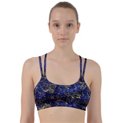 Constellation Perseus Andromeda Galaxy Line Them Up Sports Bra by Wegoenart