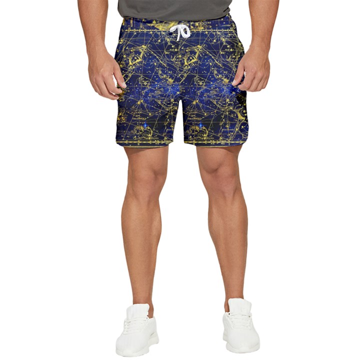 Constellation Perseus Andromeda Galaxy Men s Runner Shorts