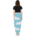 Clouds Blue Pattern Tapered Pants View2