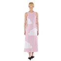 Clouds Pink Pattern   Sleeveless Maxi Dress View2