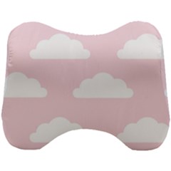 Clouds Pink Pattern   Head Support Cushion by ConteMonfrey