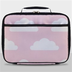 Clouds Pink Pattern   Full Print Lunch Bag by ConteMonfrey