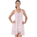 Little Clouds Pattern Pink Show Some Back Chiffon Dress View1