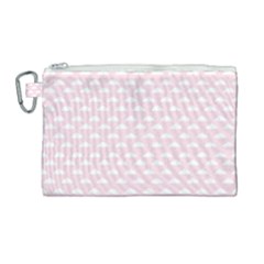 Little Clouds Pattern Pink Canvas Cosmetic Bag (large) by ConteMonfrey