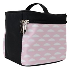 Little Clouds Pattern Pink Make Up Travel Bag (small) by ConteMonfrey