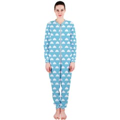 Little Clouds Blue  Onepiece Jumpsuit (ladies) by ConteMonfrey