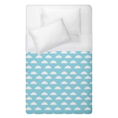 Little Clouds Blue  Duvet Cover (single Size) by ConteMonfrey