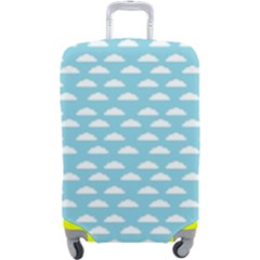 Little Clouds Blue  Luggage Cover (large) by ConteMonfrey