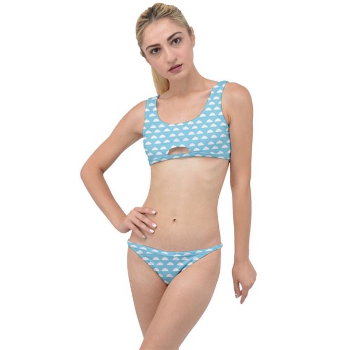 Little Clouds Blue  The Little Details Bikini Set