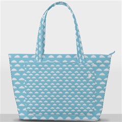 Little Clouds Blue  Back Pocket Shoulder Bag  by ConteMonfrey