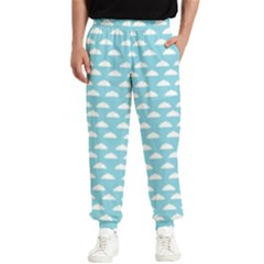 Little Clouds Blue  Men s Elastic Waist Pants by ConteMonfrey