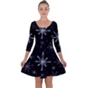 The Most Beautiful Stars Quarter Sleeve Skater Dress View1