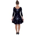 The Most Beautiful Stars Quarter Sleeve Skater Dress View2