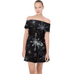 The Most Beautiful Stars Off Shoulder Chiffon Dress by ConteMonfrey