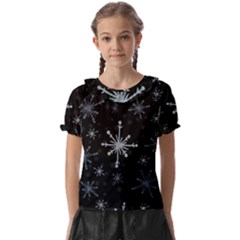 The Most Beautiful Stars Kids  Frill Chiffon Blouse by ConteMonfrey