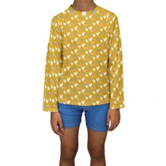 All My Heart For You  Kids  Long Sleeve Swimwear by ConteMonfrey