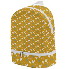 All My Heart For You  Zip Bottom Backpack by ConteMonfrey