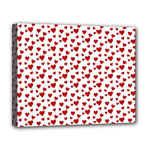 Billions Of Hearts Deluxe Canvas 20  X 16  (stretched) by ConteMonfrey