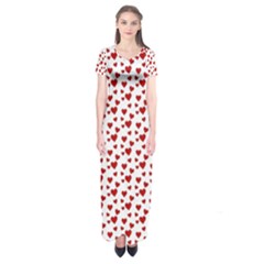 Billions Of Hearts Short Sleeve Maxi Dress by ConteMonfrey