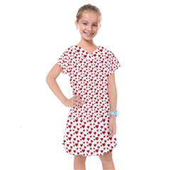 Billions Of Hearts Kids  Drop Waist Dress by ConteMonfrey