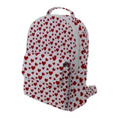 Billions Of Hearts Flap Pocket Backpack (large) by ConteMonfrey